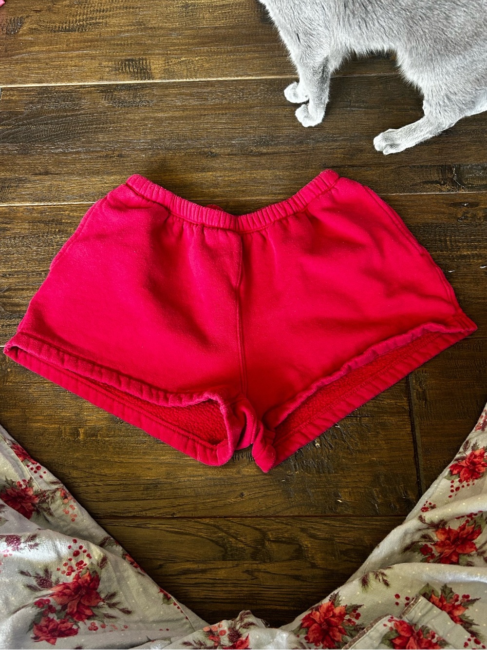 wild fable Bright Red Athletic Lounge Shorts